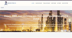 Desktop Screenshot of implantation-dubai.com